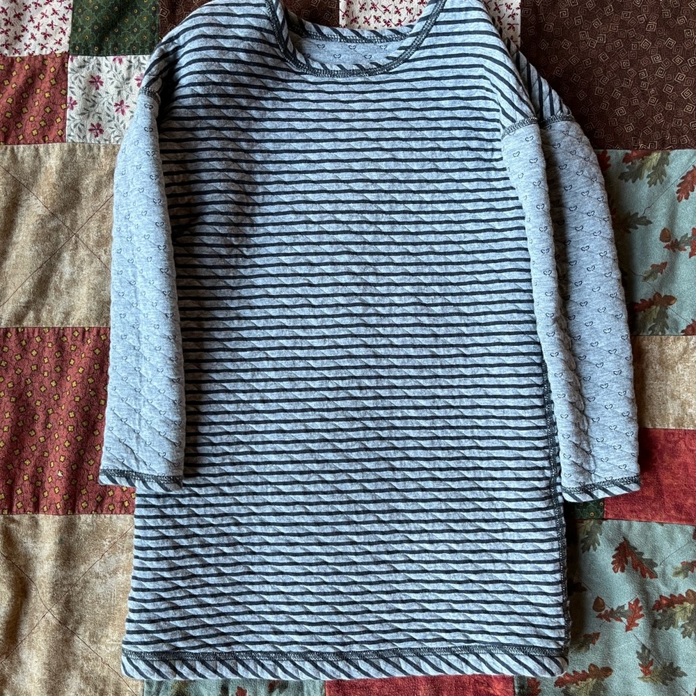 VGUC Hanna Andersson Reversible Cotton Dress - Size 120 (6/7)